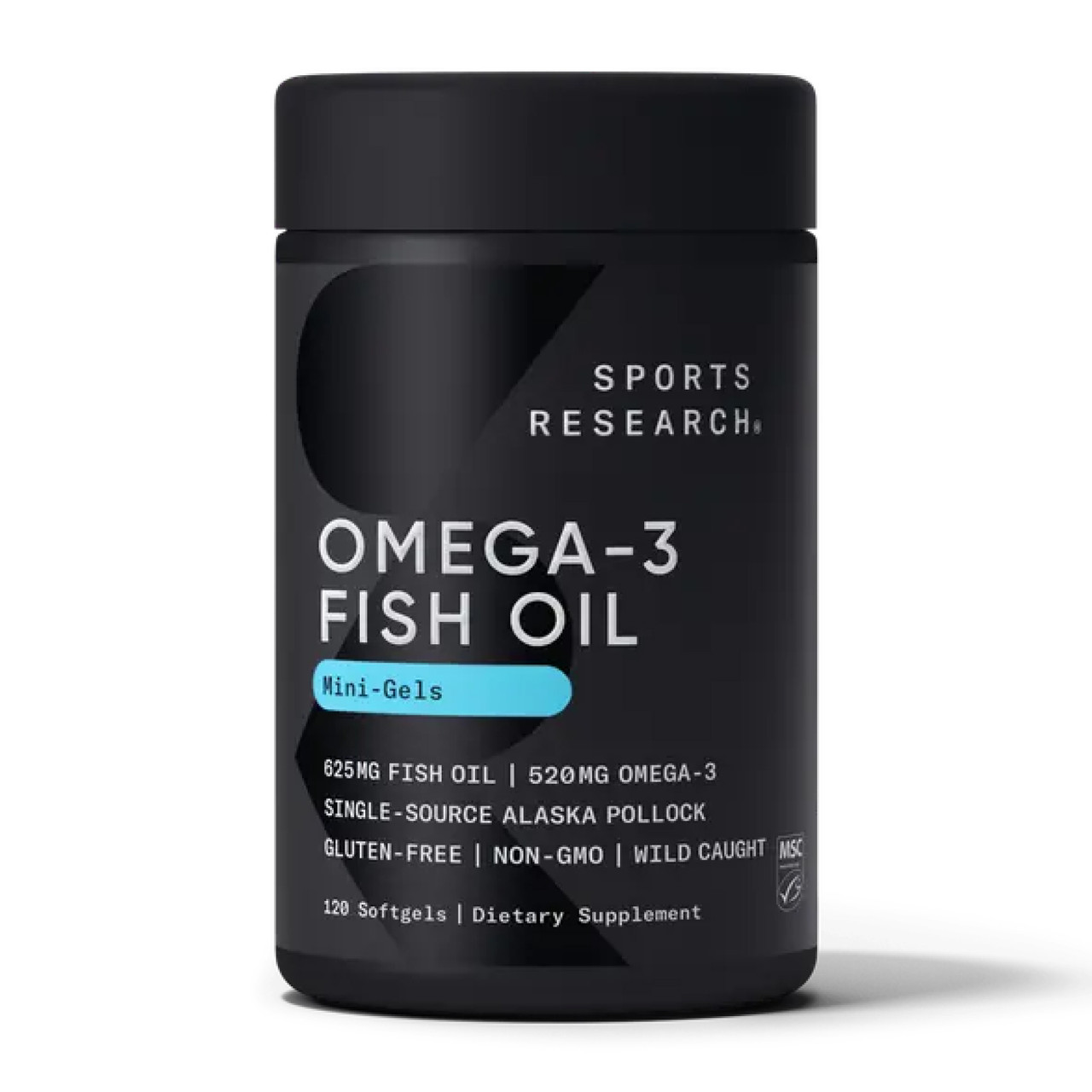Omega-3 Fish Oil Alaska 625mg - 120 mini softgels, фото 1