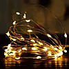 Гірлянда Роса на батарейках (3хАА), 10 метрів, Royalstar, Тепле світло / Новорічна LED гірлянда, фото 9