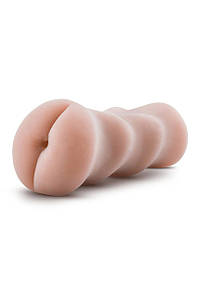 Мастурбатор Анус реалістичний Blush Enlust Cassie з вібрацією, бежевий