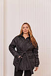 Куртка 2 в 1 демісезонна для майбутніх мам Alabama розмір S (42) Lullababe Чорний, фото 2