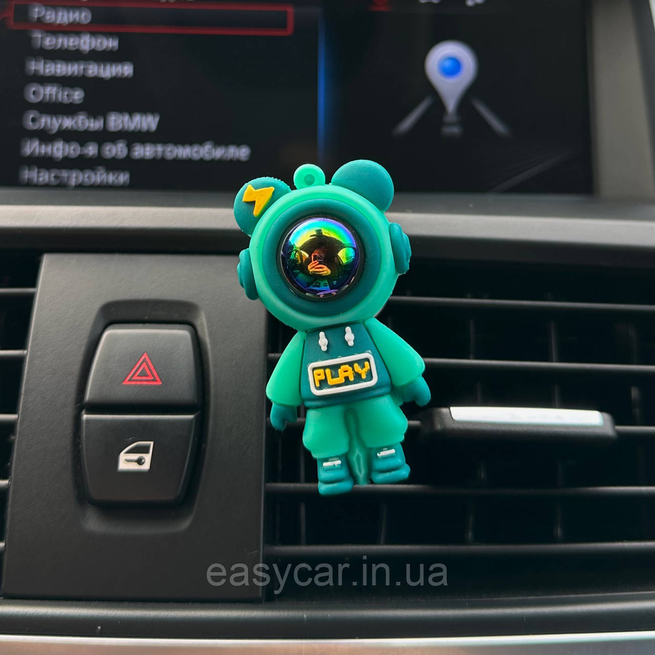 Ароматизатор “Космонавт” для авто Бірюзовий