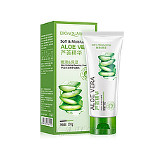 Пінка для вмивання з екстрактом алое вера BIOAQUA Aloe Vera Soft Moisturizing 100 мл