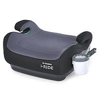 Автокрісло-бустер ME 1147 i-RIDE Stone Black (1шт) дитяче, i-SIZE R129 (125-150 см), isofix, підсклянник,