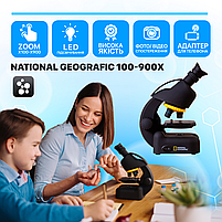 Мікроскоп National Geographic 100x-900x з адаптером для смартфона (91-1950/R2), фото 4