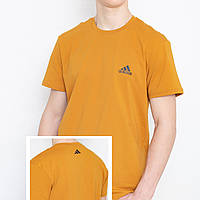 Чоловіча футболка Adidas GM-2503 (спинка) гірчиця