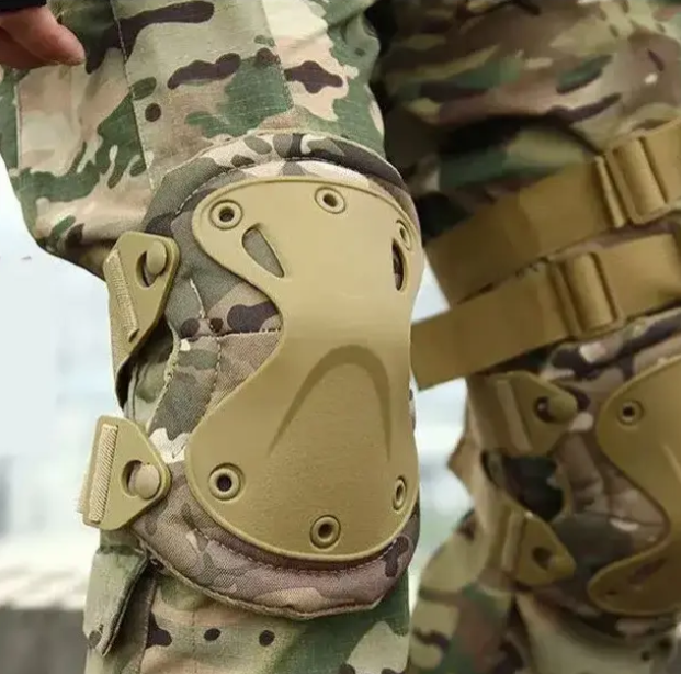 Тактичний набір: наколінники та налокітники (6914 AND-2) для захисту