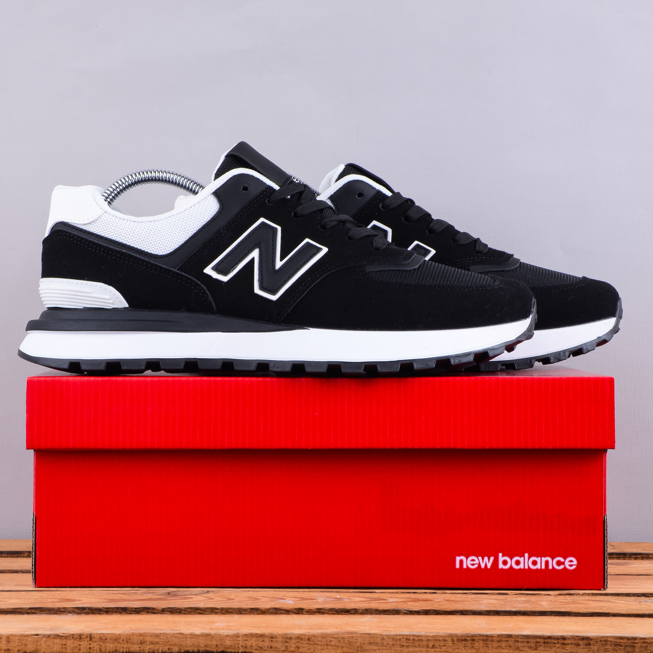 Чоловічі Кросівки у сти лі New Balance 574 чорні