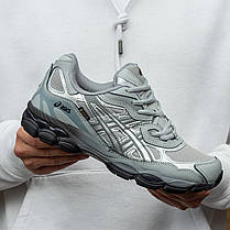 Зимові Чоловічі Кросівки Asics Gel-NYC Gore-Tex Grey / Асікс Гел-НІС Гор Текс Сірі, фото 4