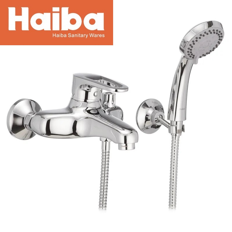 Змішувач для ванни Haiba Opus 009 латунь з коротким зливом