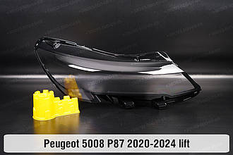 Скло фари Peugeot 5008 P87 (2020-2024) рест праве