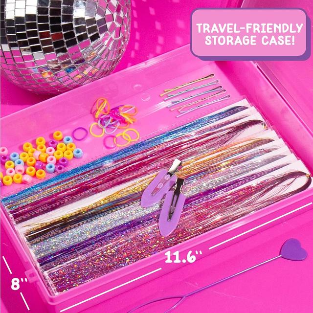 Дитячий набір аксесуарів для волосся Just My Style Tinsel Hair Stylist Studio Дитячий набір аксесуарів для волосся Just My Style Tinsel Hair Stylist Studio