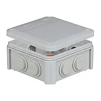 Коробка розпод.зовніш. UNIKA PLANK 114х114х57мм п/п.самозатух IP55 PLK6010850