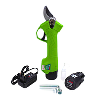 Ергономічний бездротовий електросекатор Bosch GBA ES16LI Секатор акумуляторний 16v 3 Ah Садовий секатор Бош