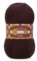 Пряжа Bon bon kristal-98219 коричневий