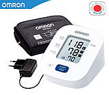 Тонометр omron m2 plus (hem 7146–E) Автоматичний тонометр Омрон m2+ адаптер, фото 3