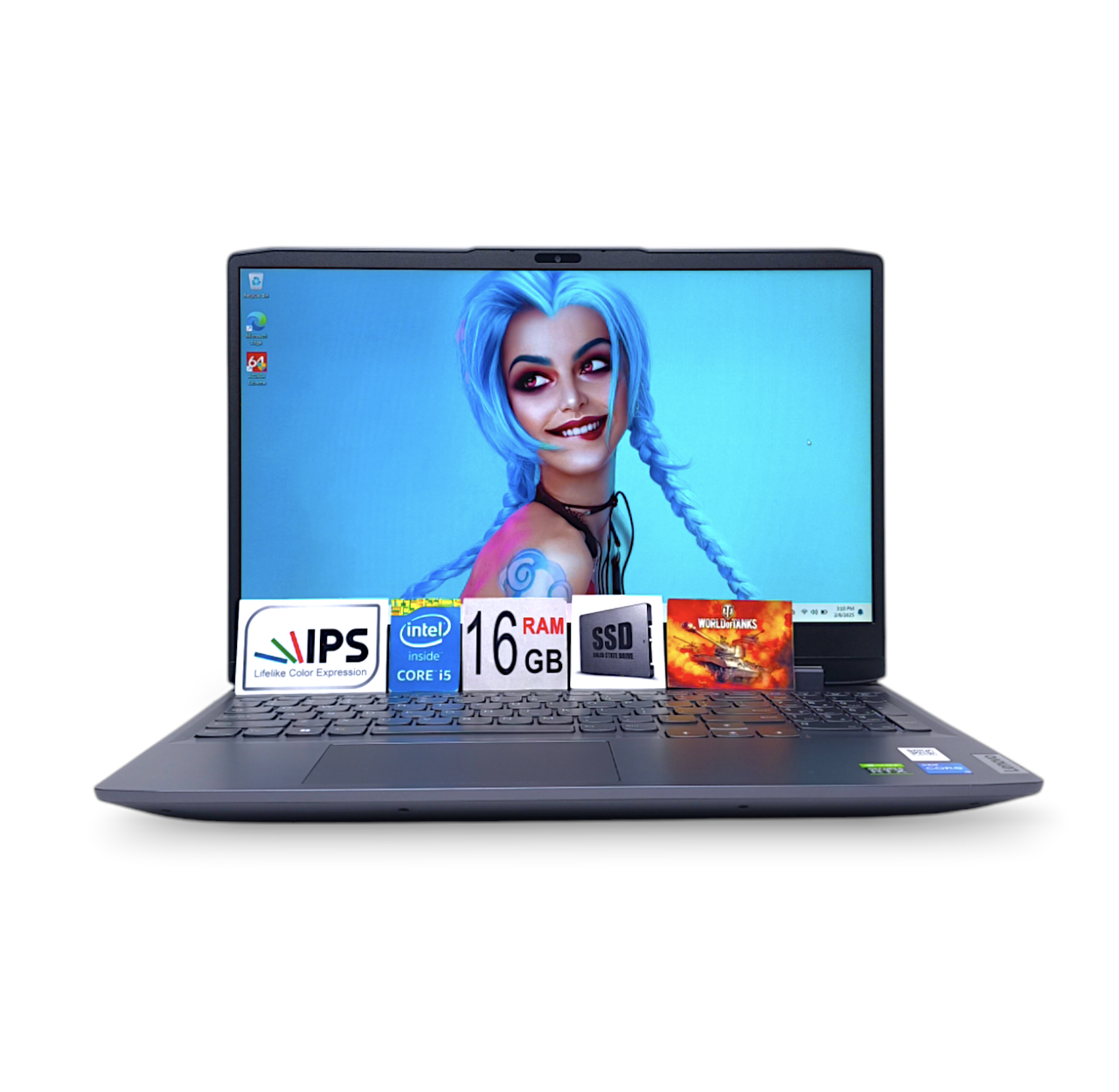 Ноутбук Lenovo LOQ 15.6 FHD IPS144Hz Core I5-13420H 16Gb DDR5 SSD 512GB Nvidia RTX 3050 6GB