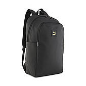 Рюкзак спортивний Puma Classics LV8 PU Backpack 090252 01 (чорний, поліуретан, об'єм 25 літра, бренд пума)