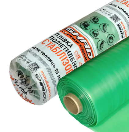 Плівка 100 мкм 6х50 м поліетиленова  УФ 24 місяці плівка для теплиць та парників, фото 1