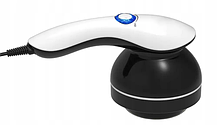 Вібромасажер для тіла антицелюлітний 220в 4 насадки Body massager PL-664 Білий, фото 3