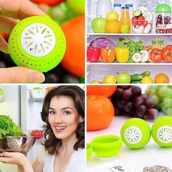 Кульки в холодильник для видалення запаху Fridge Balls, уп 3 шт.