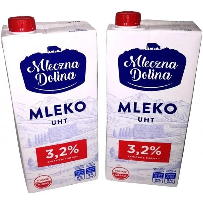 Молоко Польське Пастиризоване, 1л