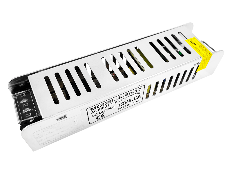 Блок живлення 80W 6.66А IP20 slim and long 12V