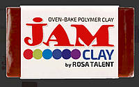 Пластика Jam Clay, Темний шоколад 802, 20г, ROSA TALENT (4823098511458)