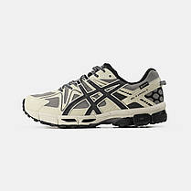 Зимові Чоловічі Кросівки Asics Gel-Kahana 8 Gore-Tex Beige / Асікс Гел-Кахана 8 Гор Текс Бежеві з Чорним, фото 3