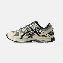 Зимові Чоловічі Кросівки Asics Gel-Kahana 8 Gore-Tex Beige / Асікс Гел-Кахана 8 Гор Текс Бежеві з Чорним, фото 4