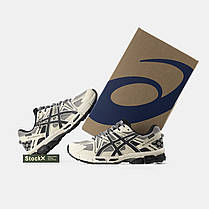 Зимові Чоловічі Кросівки Asics Gel-Kahana 8 Gore-Tex Beige / Асікс Гел-Кахана 8 Гор Текс Бежеві з Чорним, фото 6