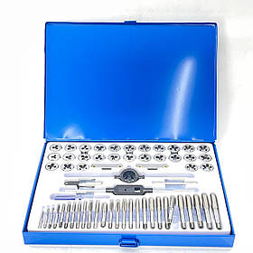 Набір інструментів для нарізки внутрішньої зовнішньої різьби Krischner KN-9536 60ел.