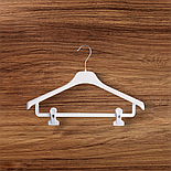 Плічка для костюмів біла та чорна, фото 2