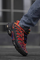 Чоловічі Кросівки Nike Air Max TN Plus Drift Red Black / Найк Аїр Макс ТН Плюс Дріфт Червоні з Чорним, фото 2