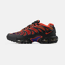 Чоловічі Кросівки Nike Air Max TN Plus Drift Red Black / Найк Аїр Макс ТН Плюс Дріфт Червоні з Чорним, фото 3