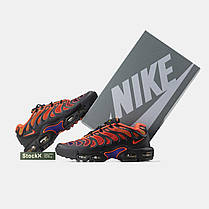 Чоловічі Кросівки Nike Air Max TN Plus Drift Red Black / Найк Аїр Макс ТН Плюс Дріфт Червоні з Чорним, фото 6