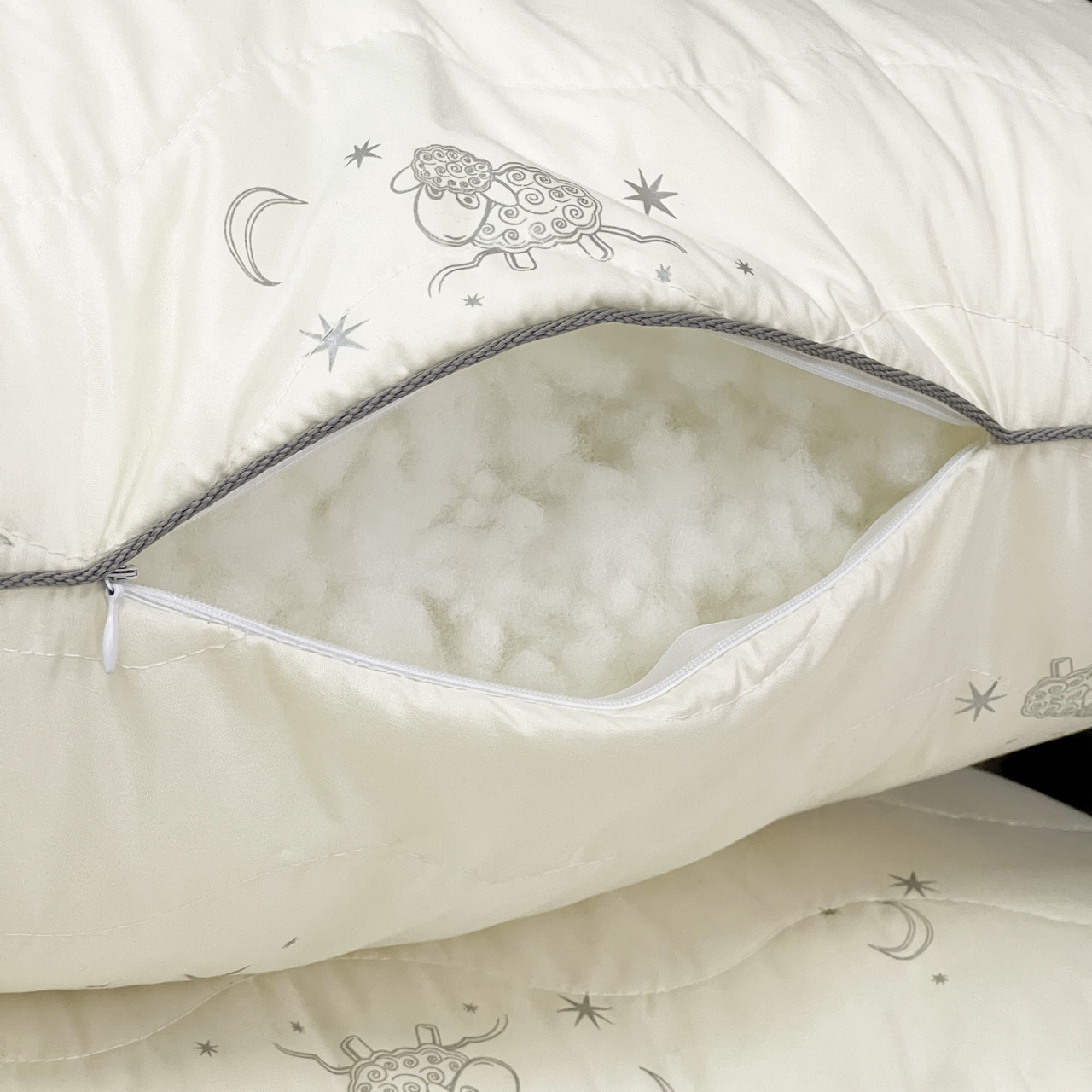Подушка для сну Arcloud MERINO BEIGE 70x70 см