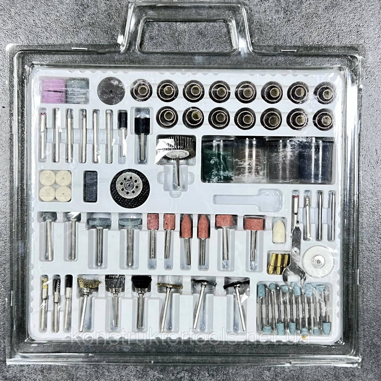 Набір насадок для гравера 216 од., фото 1