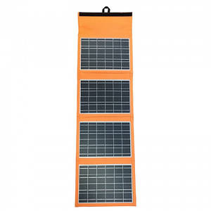 Сонячна панель трансформер GDTimes GD-ZD0620 20 Вт заряджання від сонця Solar Panel на 2 USB