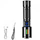 Ліхтар ручний FLUORESCENCE BL-611-TG, індикація заряду, 1x26650/3xAAA, ЗП Type-C, zoom, фото 7
