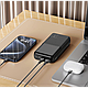 Зовнішній акумулятор Power bank ХО РR252 20000 mAh 2xUSB-A батарея заряджання Чорний, фото 5