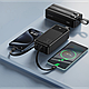 Зовнішній акумулятор Power bank XO PR250 30000 mAh PD20W+QC22.5W зі швидким заряджанням, дисплеєм і кабелями, фото 5