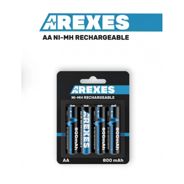 Акумулятор АА Arexes (800mAh) 1.2v (NI-MH) пальчик