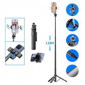 Штатив-трипод C12D з LED-підсвіткою призначений для фото- та відеознімання