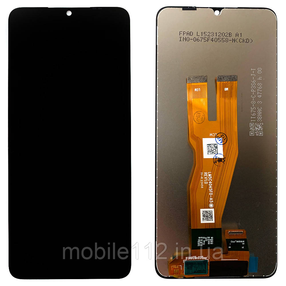 Екран (дисплей) Samsung Galaxy A05 2023 A055F + тачскрин оригінал OEM