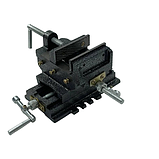 Двовісні поперечні верстатні лещата 100 мм, фото 7