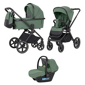 Універсальна коляска 3в1 CARRELLO Ultimo CRL-6519, Fern Green