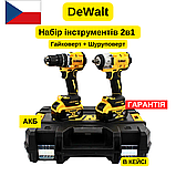 Набір інструментів DeWalt 2в1 Акумуляторні інструменти 36V Гайковерт DCF922 + Шуруповерт DCD996 АКБ набір, фото 3