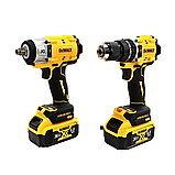Набір інструментів 2в1 DeWalt 36V Набір DeWalt DCF922 DeWalt DCD996 Набір гайковерт+шуруповерт Деволт, фото 3