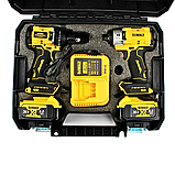 Набір інструментів 2в1 DeWalt 36V Набір DeWalt DCF922 DeWalt DCD996 Набір гайковерт+шуруповерт Деволт, фото 11