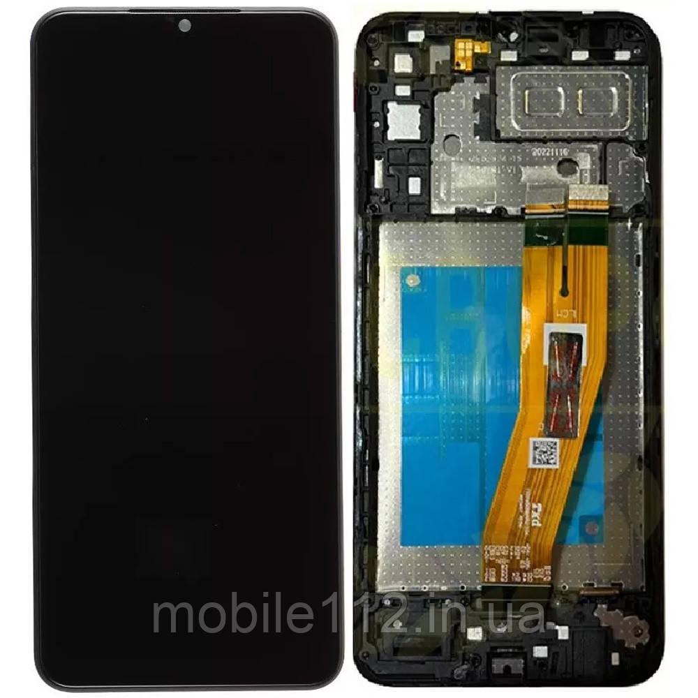 Дисплей (екран) Samsung Galaxy A04e A042F з тачскріном (оригінал Китай з рамкою), фото 1